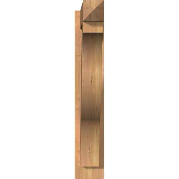 Funston Smooth Arts And Crafts Outlooker, Western Red Cedar, 5 1/2W X 24D X 32H